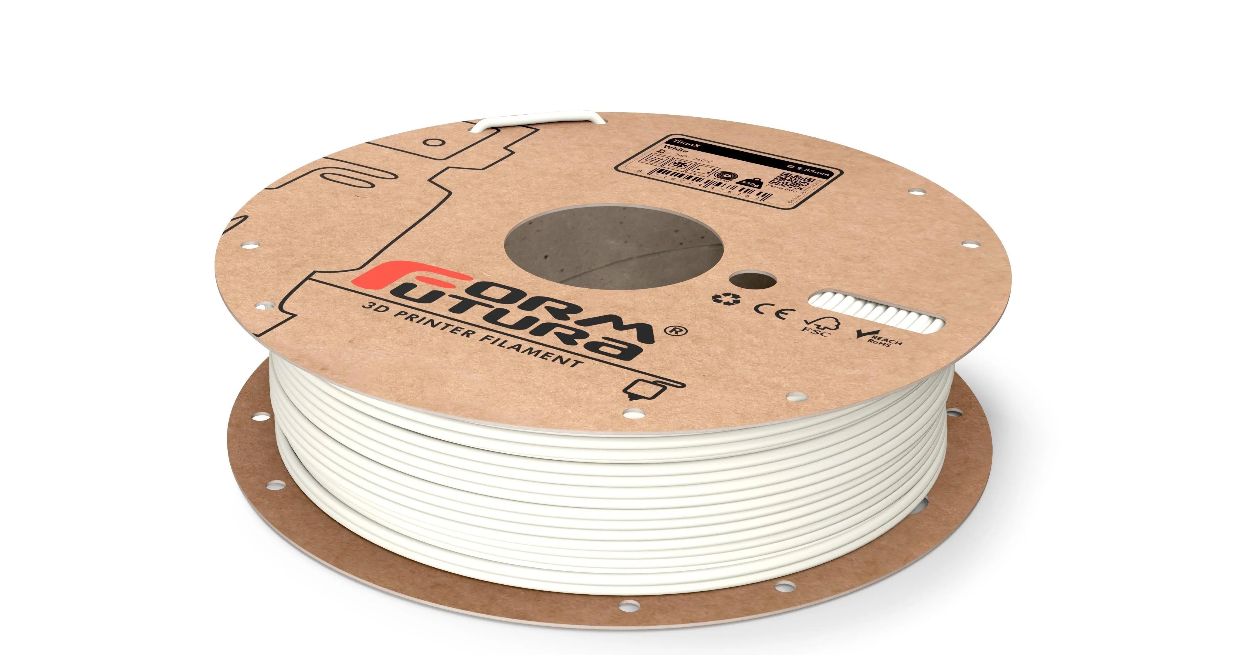 ABS Filament FormFortura TitanX available in 7 colors - 3D Printer Filament FORMFUTURA