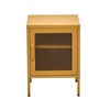 ArtissIn Mini Mesh Door Storage Cabinet Organizer Bedside Table Yellow Deals499
