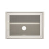 ArtissIn Double Mesh Door Storage Cabinet Organizer Bedroom White Deals499
