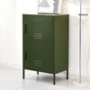 ArtissIn Double Storage Cabinet Shelf Organizer Bedroom Green Deals499