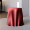 ArtissIn Set of 2 Cupcake Stool Plastic Stacking Stools Chair Outdoor Indoor Red Deals499