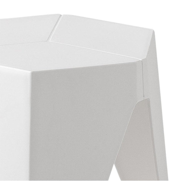 ArtissIn Set of 2 Puzzle Stool Plastic Stacking Stools Chair Outdoor Indoor White Deals499