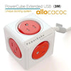 ALLOCACOC POWERCUBE Extended Boston Red 5 Outlets with 3M CABLE Deals499