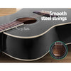 ALPHA 41 Inch Wooden Acoustic Guitar Black Deals499