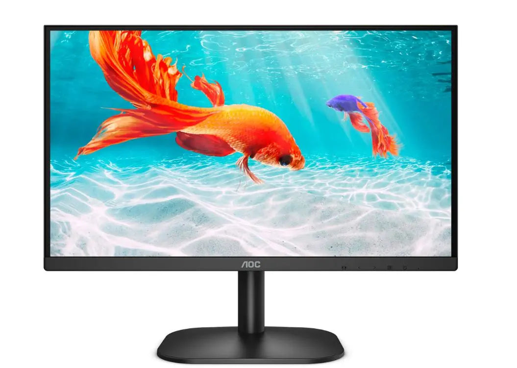 AOC 21.5' VA Panel HDMI1.4 and VGA, Tilt, Low Blue Mode Flicker Free 22B2H, Ultra Slim, VESA 100 x 100mm. Home and Office Business Monitor AOC