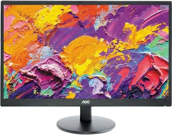 AOC 23.6' 1ms GTG Full HD Monitor - HDMI/DVI/VGA, Headphone out 3.5mm, Tilt, VESA100mm, 2x Integrated Speakers AOC