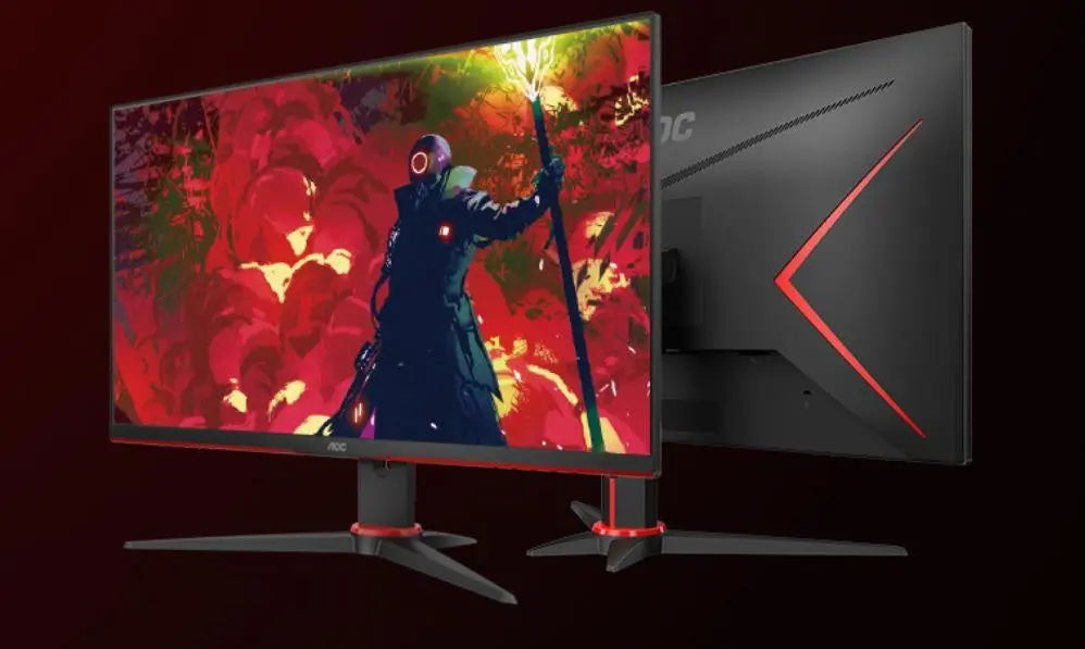 AOC 23.8' 1ms IPS 75Hz Full HD Free-Sync, 1x VGA, 2x HDMI 1x DP, Narrow Border, Tilt Gaming Monitor AOC
