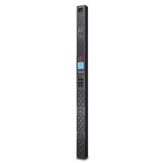 APC Rack PDU 2G, Metered, ZeroU,16A, 100-240V, (18) C13 & (2) C19 APC