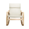 Artiss Fabric Rocking Armchair - Beige Deals499