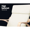 Artiss Fabric Rocking Armchair - Beige Deals499