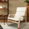 Artiss Fabric Rocking Armchair - Beige Deals499