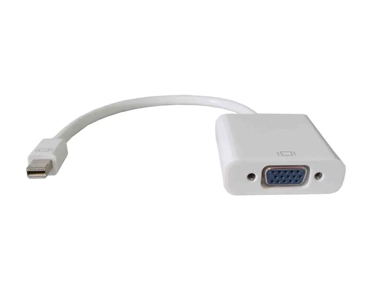 ASTROTEK Mini DisplayPort DP to VGA Adapter Converter Cable 20cm - Male to Female Gold Plated RoHS ASTROTEK