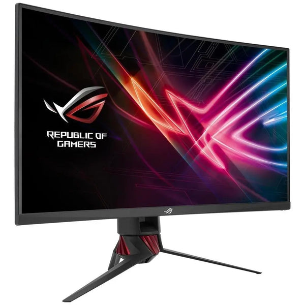 ASUS ROG STRIX XG32VQ 32' Curved 2K (2560x1440) Gaming VA Curved 144Hz Eyecare Free-Sync DP HDMI USB3.0 Game Visual TUV Certified AURA SYNC Monitor ASUS
