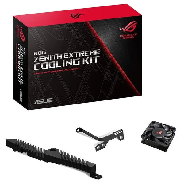 ASUS ROG ZENITH EXTREME COOLING KIT Designed for 2nd Gen Threaripper WX-Series CPUs - 4010 Fan - Fan Bracket - SOC Heatsink ASUS