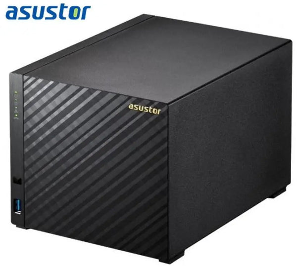 ASUSTOR AS1004T v2 4 Bay NAS Marvell ARMADA-385 Dual Core 512MB DDR3 1xGbE 2xUSB3.0 WoL System Sleep Mode LS ASUSTOR