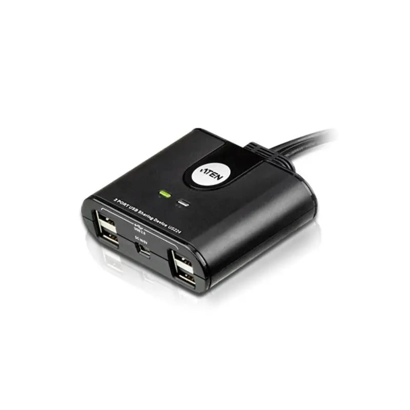 ATEN 2 Port 4 x USB Peripheral Sharing Device ATEN