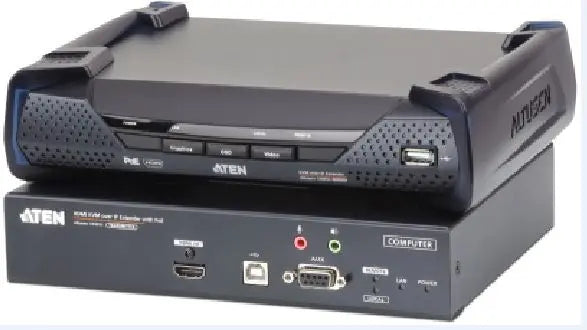 ATEN 4K HDMI Single Display KVM over IP Extender with PoE ATEN