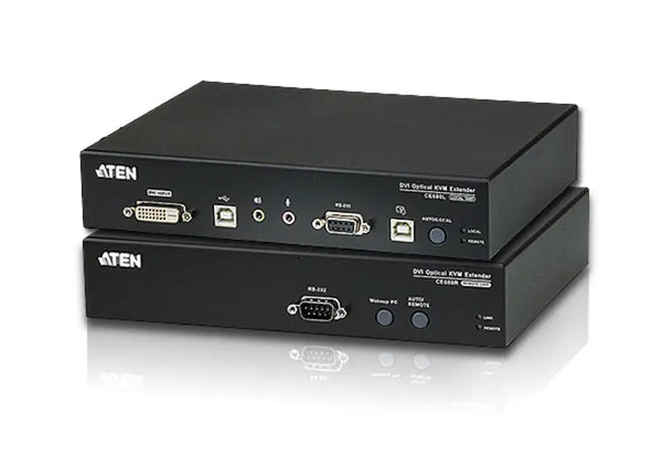ATEN CE680-AT-U-V USB DVI Optical KVM Extender, extends 1920 x 1200 @ 600m ATEN