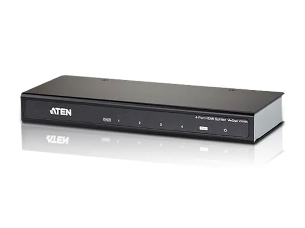 ATEN Video Splitter 4 Port HDMI 4K Splitter, HDCP 1.4. Up to 4096 x 2160 / 3840 x 2160 @ 60Hz (4:4:4) ATEN