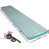 Everfit GoFun 5X1M Inflatable Air Track Mat with Pump Tumbling Gymnastics Green Deals499
