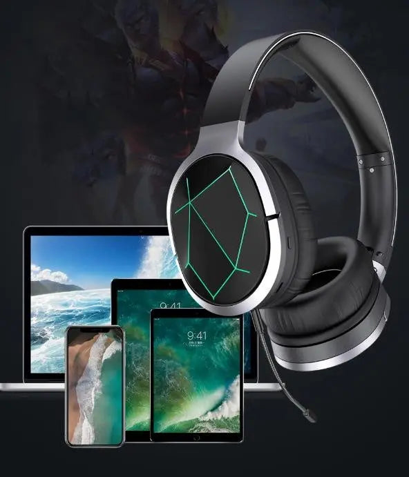 AWEI A799BL Foldable Gaming Wireless Headphone Over-Ear Gaming Headset with Mic (Black) Deals499
