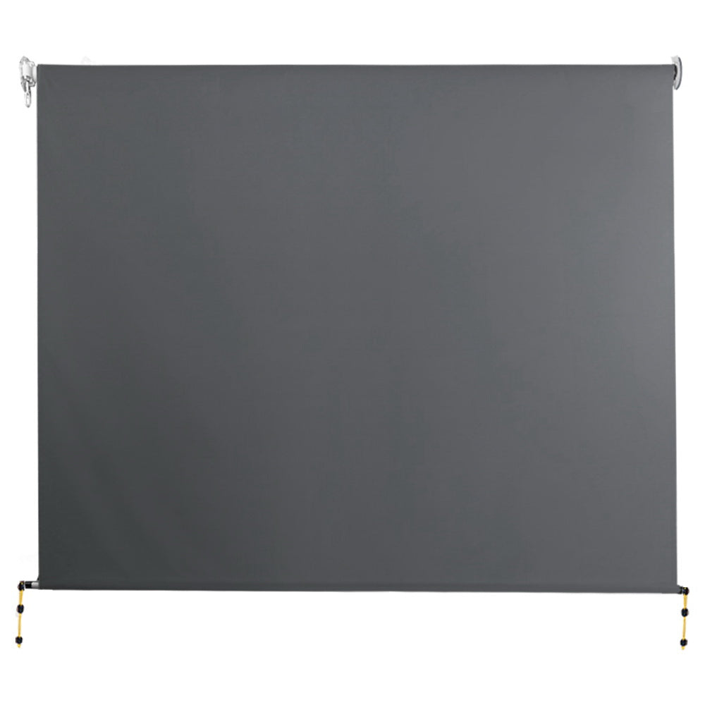 Set of 2 Instahut Outdoor Blinds Roll Down Awning Straight Drop Patio 3.0X2.5M Deals499
