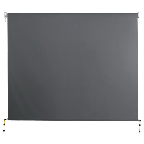 Set of 2 Instahut Outdoor Blinds Roll Down Awning Straight Drop Patio 3.0X2.5M Deals499