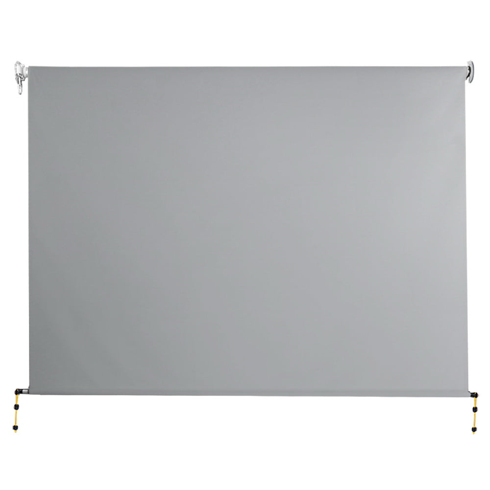 Set of 2 Instahut Outdoor Blinds Roll Down Awning Straight Drop Patio 3.0X2.5M Deals499