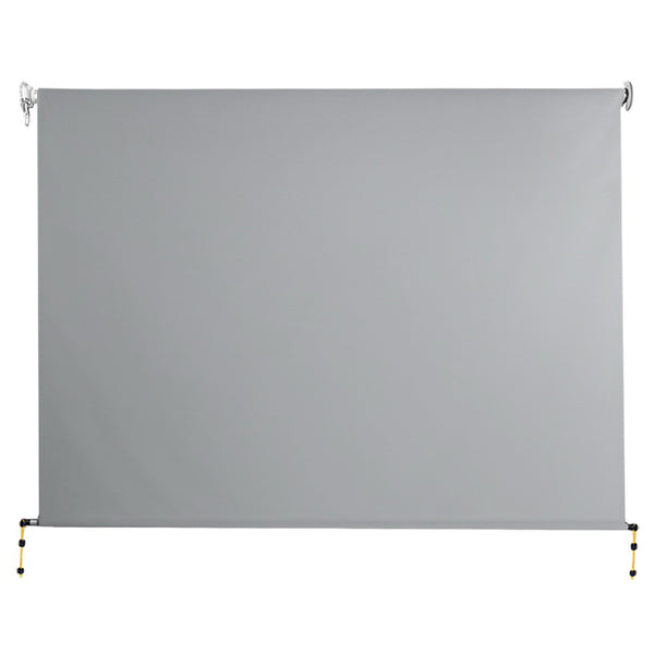 Set of 2 Instahut Outdoor Blinds Roll Down Awning Straight Drop Patio 3.0X2.5M Deals499