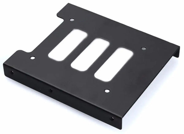 AYWUN 2.5' to 3.5' Bracket Metal. Supports SSD. Bulk Pack no screw. *Some cases may not be compatible as screw holes may required to be drilled. AYWUN