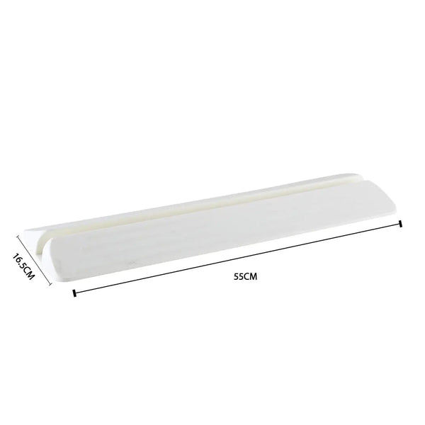 Adjustable Baby Kids Pet Safety Security Gate Stair Barrier Support Ramp White Deals499