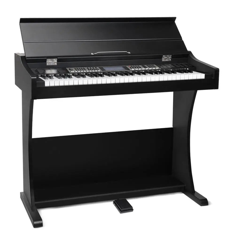 Alpha 61 Key Electronic Piano Keyboard Electric Digital Classical Music Stand Deals499