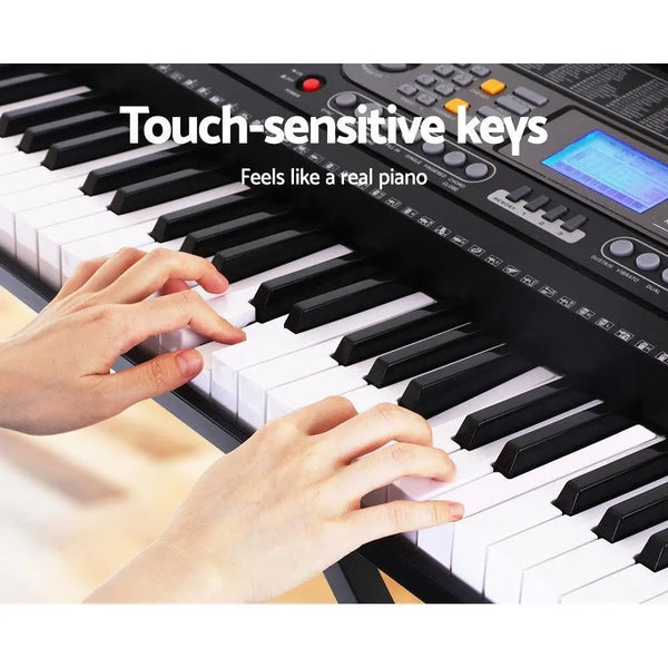 Alpha 61 Keys Electronic Piano Keyboard Electric Instrument Touch Sensitive Midi Deals499