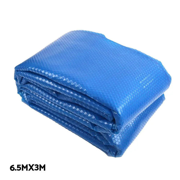 Aquabuddy 6.5x3m Pool Cover Rolloer Swimming Solar Blanket Covers Bubble Heater Deals499