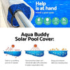 Aquabuddy 8x4.2m Pool Cover Roller Combo Solar Blanket Swimming Heater Bubble Deals499