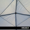 Arcadia Furniture Gazebo 3 x Metre Canopy Navy Portable Pop Up Outdoor Beach Deals499