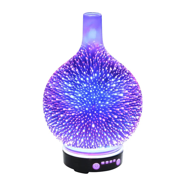 Aroma Diffuser 3D LED Light Oil Firework Air Humidifier 100ml Deals499