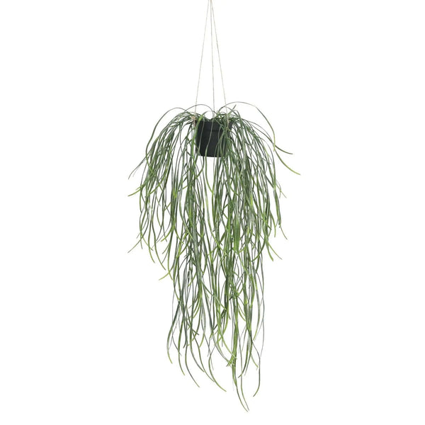Artificial Hanging Potted Plant (Willow Leaf) 66cm UV Resistant Deals499