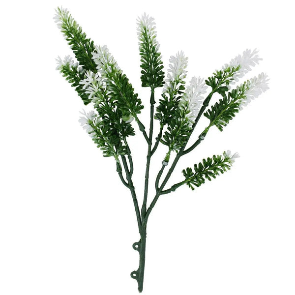 Artificial Small White Lavender UV Resistant 26cm Deals499