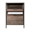 Artiss 12 Pair Wooden Vintage Shoe Rack Storage Cabinet - Wood Deals499