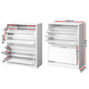 Artiss 2 Door Shoe Cabinet - White Deals499