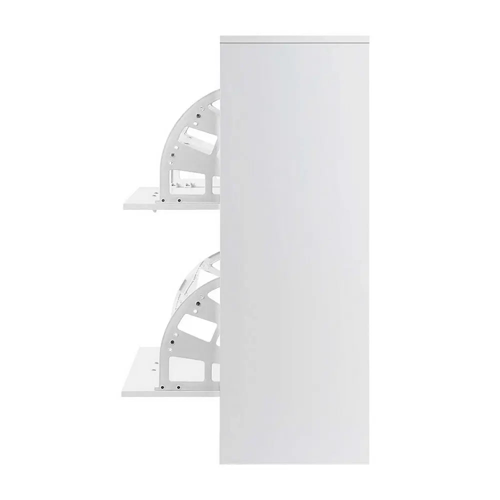 Artiss 2 Door Shoe Cabinet - White Deals499