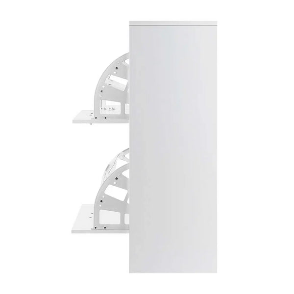 Artiss 2 Door Shoe Cabinet - White Deals499