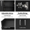 Artiss 2 Doors Shoe Cabinet Storage Cupboard - Black Deals499