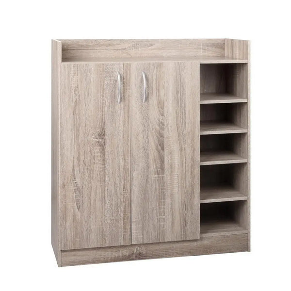 Artiss 2 Doors Shoe Cabinet Storage Cupboard - Wood Deals499