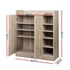 Artiss 2 Doors Shoe Cabinet Storage Cupboard - Wood Deals499