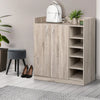 Artiss 2 Doors Shoe Cabinet Storage Cupboard - Wood Deals499