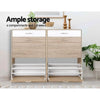 Artiss 2 Tier Shoe Cabinet - Wood Deals499
