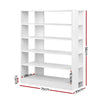 Artiss 6-Tier Shoe Rack Cabinet - White Deals499