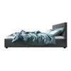 Artiss Avio Bed Frame Fabric Storage Drawers - Grey Queen Deals499